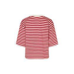 Emrys-M T-shirt, rococco red stripe, mbyM