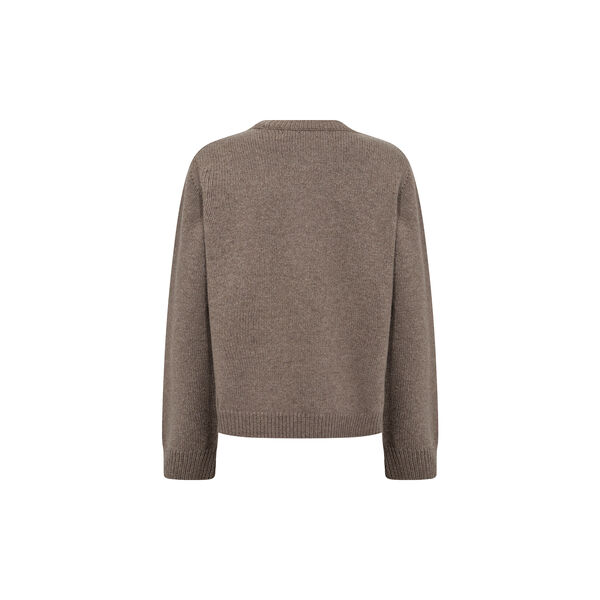 LR-PERLE 9 Cardigan, walnut melange, Leveté Room