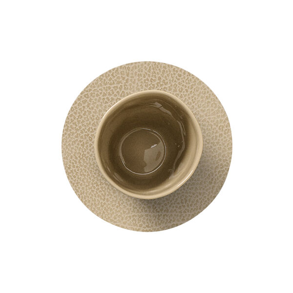 Hippo glasbrik Circle, sand, LIND DNA