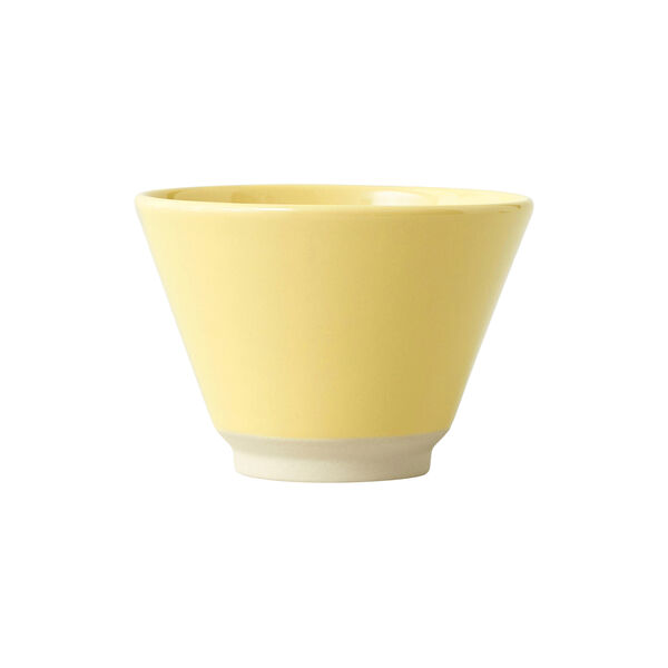 Memphis sk&aring;l &Oslash; 12 cm, yellow, Stilleben