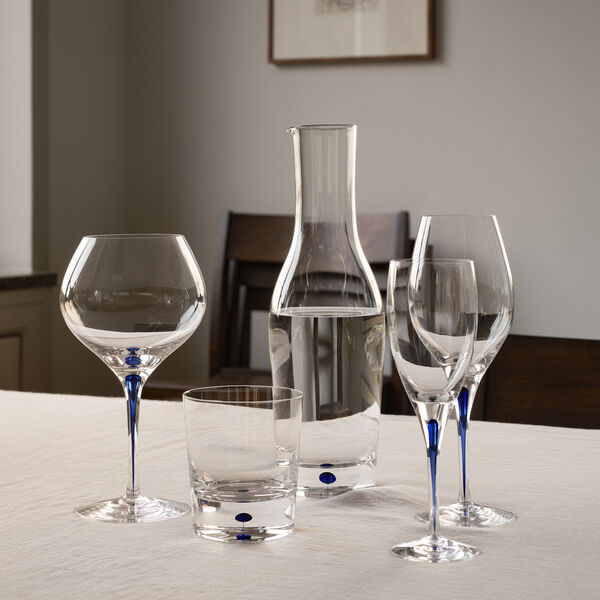 Intermezzo Blue champagneglas, Orrefors