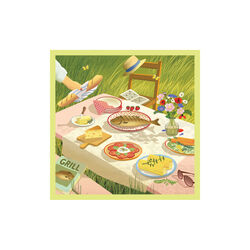 Summer Table & Me puslespil 500 brikker, ViSSEVASSE