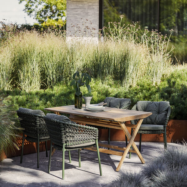 Ocean stol, dark green, Cane-line