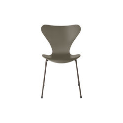 Serie 7™ 3107 fuldlakeret stol, olive green/brown bronze Serie 7™ 3107 fuldlakeret stol, olive green/brown bronze, Fritz Hansen