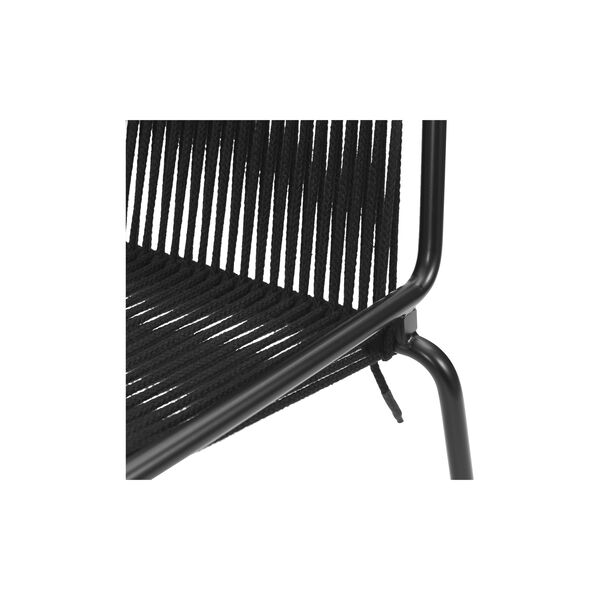 Noel Chair, black/black linen, Thorup Copenhagen