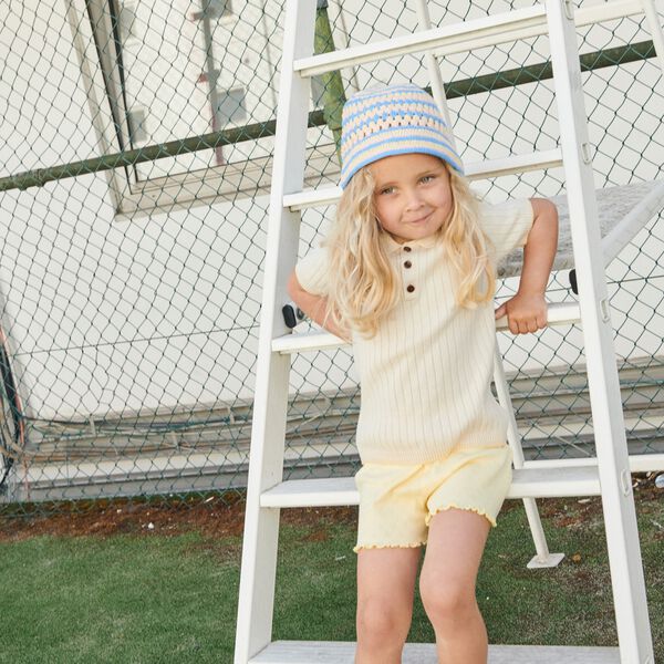 Pointelle Heart Shorts, Copenhagen Colors Organics