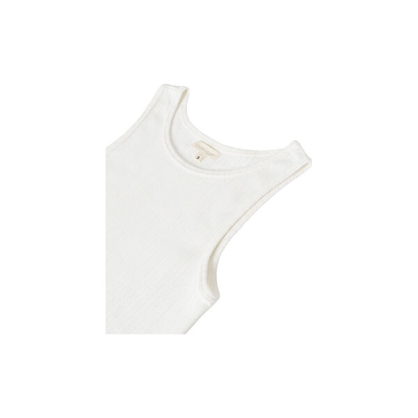 Irene pointelle top, white, Studio Feder