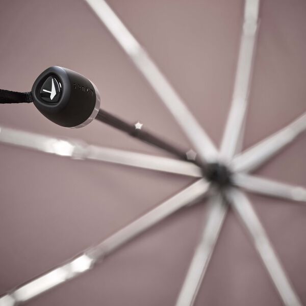 Mini Foldbar Storm Paraply, lotus pink, Senz