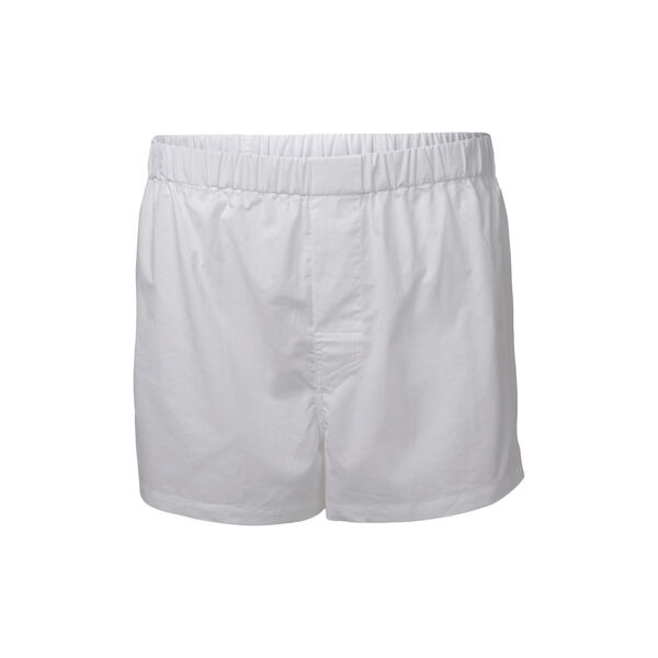 Axel stone washed boxershorts, hvid, Geismars Væverier