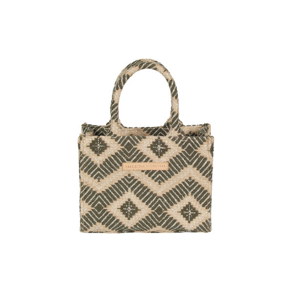 La Rambla Small Tote, olive, Luna Moon