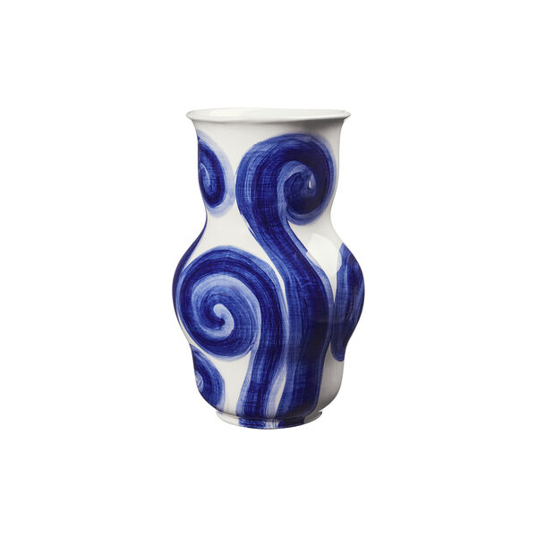 Tulle vase, blå, Kähler