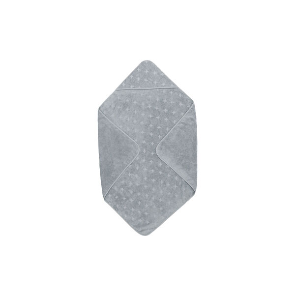 Badeslag med hætte, jasmin blue, Müsli by Green Cotton