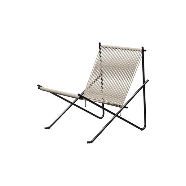 PK4™ stol, sort/natur, Fritz Hansen