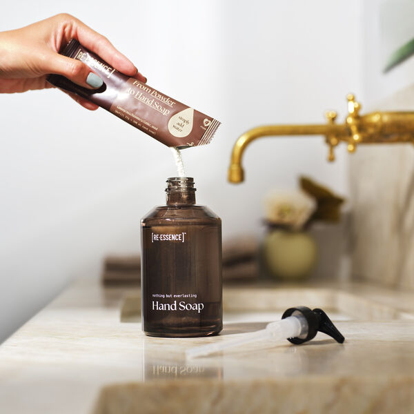 Håndsæbe refill-sæt 3 stk, citrongræs/rosmarin/cedertræ, RE-ESSENCE