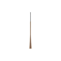 DROP S1 pendel, rose gold, LIGHT-POINT