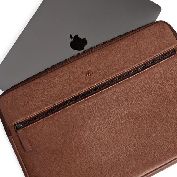 FlintMBG Laptop Sleeve, cognac, Markberg
