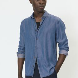 MAmarc Shirt, medium washed denim, Matinique