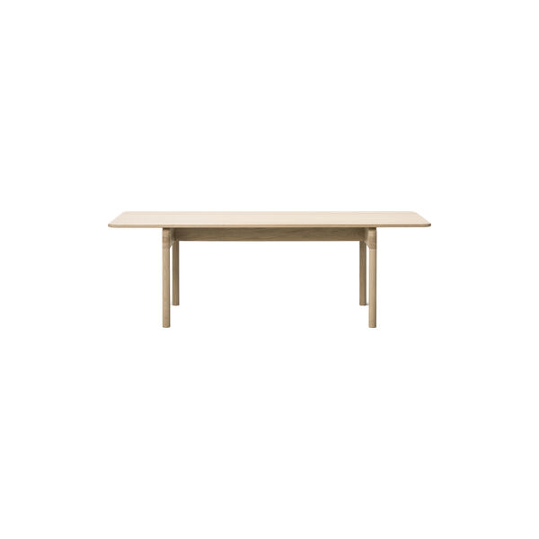Post Table spisebord 225 cm, soap treated oak Post Table spisebord 225 cm, soap treated oak, Fredericia Furniture