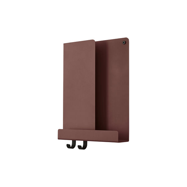 Folded Shelves, deep red Folded Shelves, deep red, Muuto