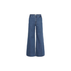 SafinasPW Trousers, medium blue denim, Part Two