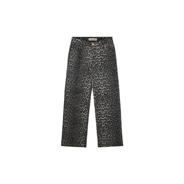 SiennaSW Leopard Trousers, grey leopard, Sofie Schnoor