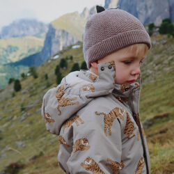 Fruity Beanie, bunny brown melange Fruity Beanie, bunny brown melange, Konges Sløjd