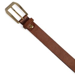 ArcadeMBG Belt, cognac w/br. Gold ArcadeMBG Belt, cognac w/br. Gold, Markberg