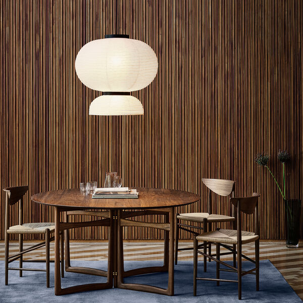 Drop Leaf HM6 spisebord, olieret valn&oslash;d, &Tradition