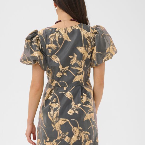 TaditaSZ Dress, dark gull gray, Saint Tropez