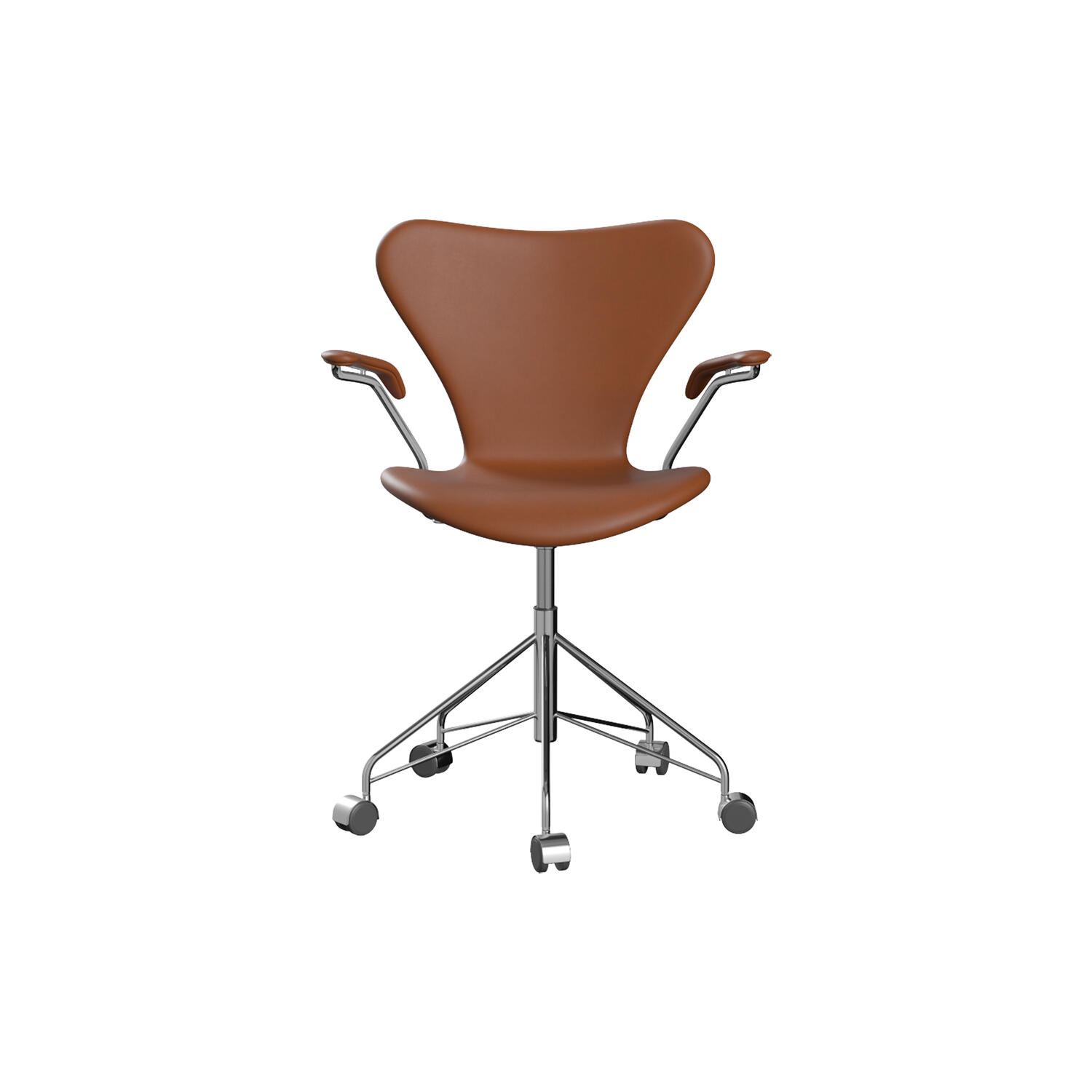 Serie 7™ 3217 Fuldpolstret Kontorstol, Essential Walnut.