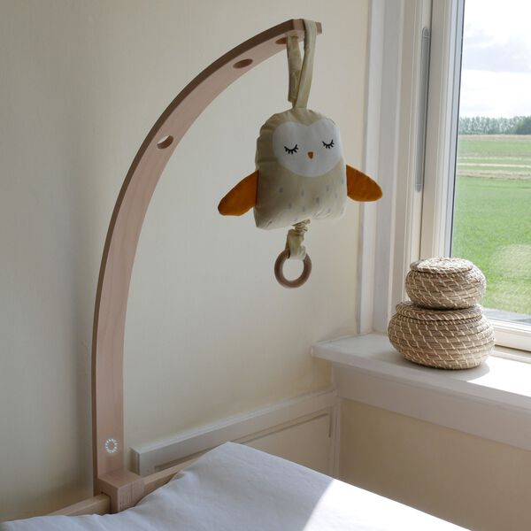 Ugla ugle musiklegetøj, cream, Franck & Fischer