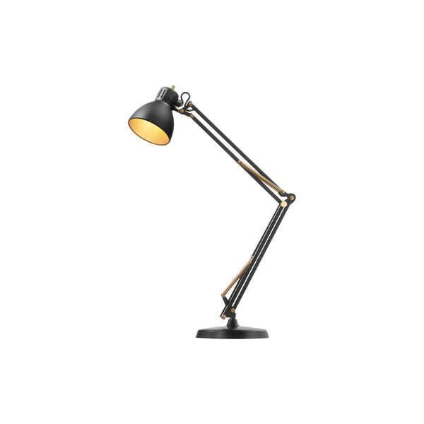ARCHI T1 Junior bordlampe, black/gold ARCHI T1 Junior bordlampe, black/gold, Nordic Living