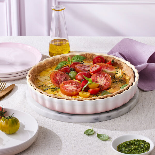 Heritage t&aelig;rtefad, shell pink, Le Creuset