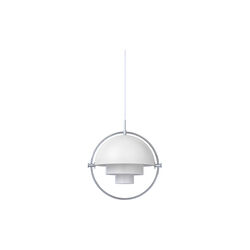 Multi-Lite Pendant, white semi matt/chrome, GUBI