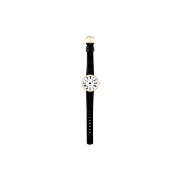 Roman armbåndsur, white/gold/black Roman armbåndsur, white/gold/black, Arne Jacobsen Watches