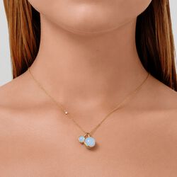 Little Prime Vedh&aelig;ng, milky aqua, Julie Sandlau