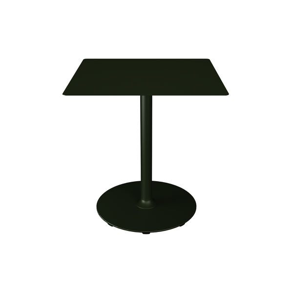 PICO Café Table with Round Base 70x70, olive green, HOUE