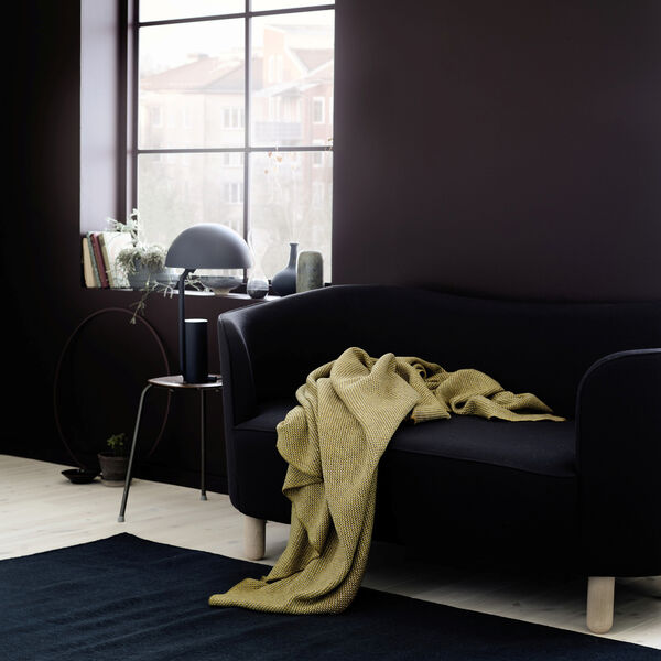 UNA Throw, ochre, Røros Tweed