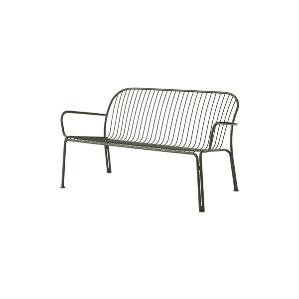 Thorvald SC110 Outdoor Lounge Sofa, bronze green, &Tradition