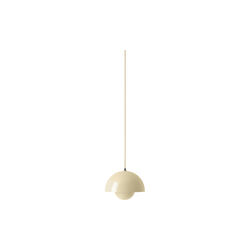 Flowerpot VP1 Pendant, ivory, &Tradition