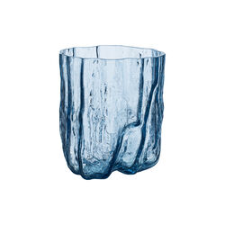Crackle vase, recycled, Kosta Boda