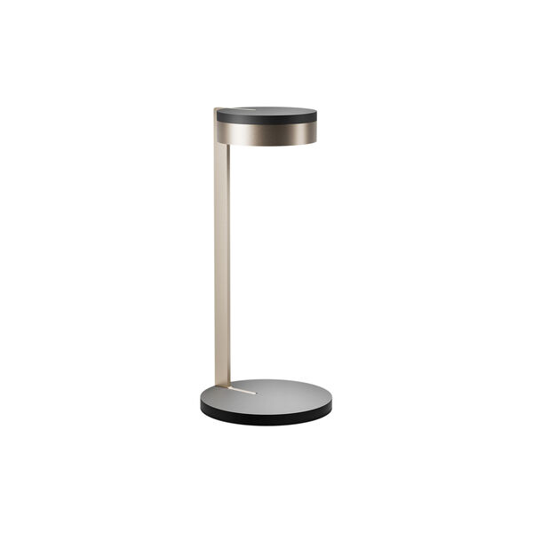 BLADE T2 SLIM bordlampe, matt black/satin gold BLADE T2 SLIM bordlampe, matt black/satin gold, LIGHT-POINT