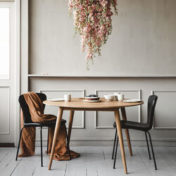 PLAYdinner Round Ø120 spisebord med udtræk, naturolieret eg PLAYdinner Round Ø120 spisebord med udtræk, naturolieret eg, Bruunmunch Furniture