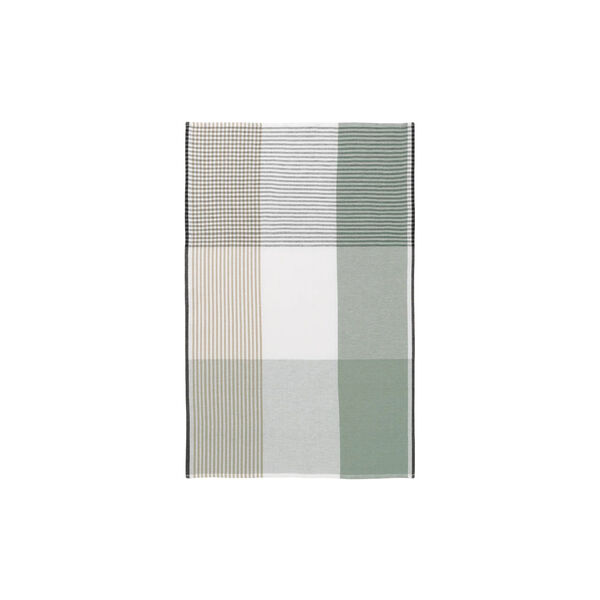 BECKER 63 Tea Towel | Sage Green | Viskestykke, Georg Jensen Damask