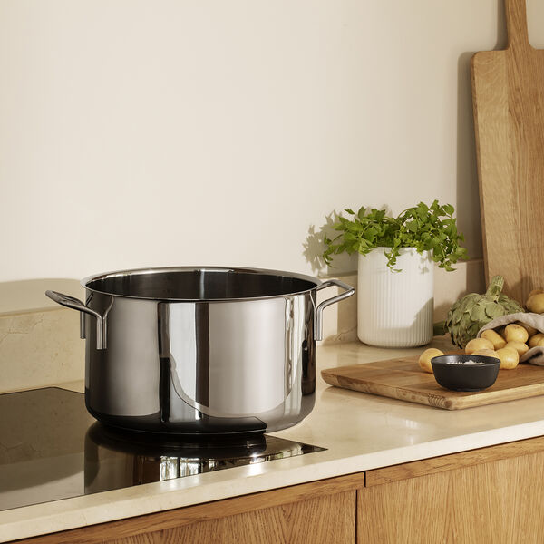 Stainless Steel Gryde 9 L, Eva Trio