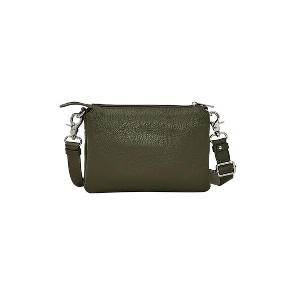 MELLOW LEATHER POCHETTE | Winter Olive | Clutch, Mandarina Duck