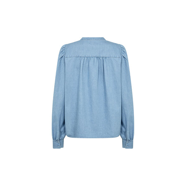 LR-PIETTA 2 Skjorte, mid blue denim, Levet&eacute; Room
