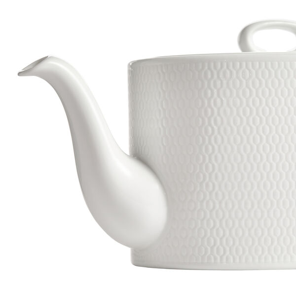 Gio Teapot, white, Wedgwood