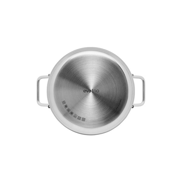 Stainless Steel Gryde keramisk bel&aelig;gning 3,6 L, Eva Trio