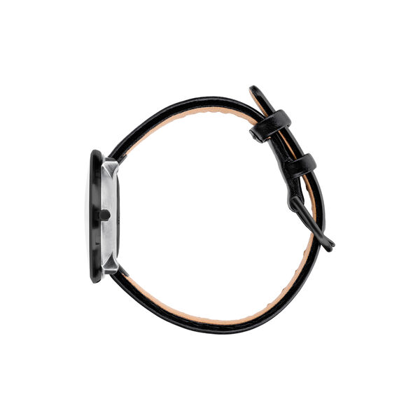 Station armb&aring;ndsur, white/black/black, Arne Jacobsen Watches